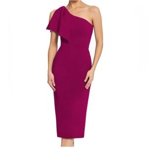 Dress the Population Tiffany One Shoulder Bow